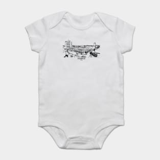 Temple - Texas Baby Bodysuit
